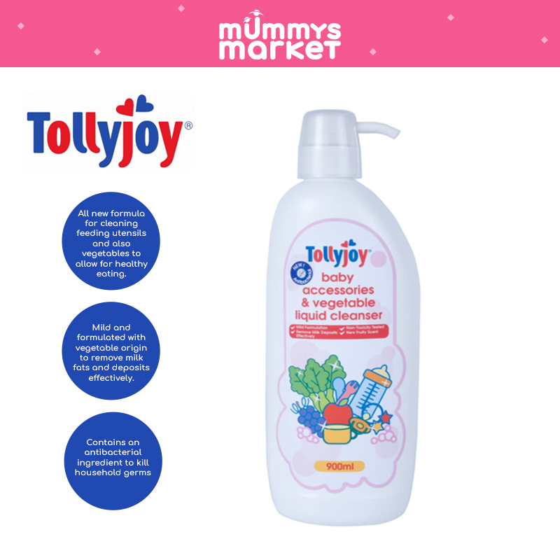 Tollyjoy Acc & Veg Liquid Cleanser 900ml